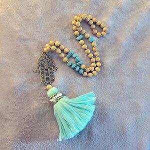 OS necklace - bohemian style